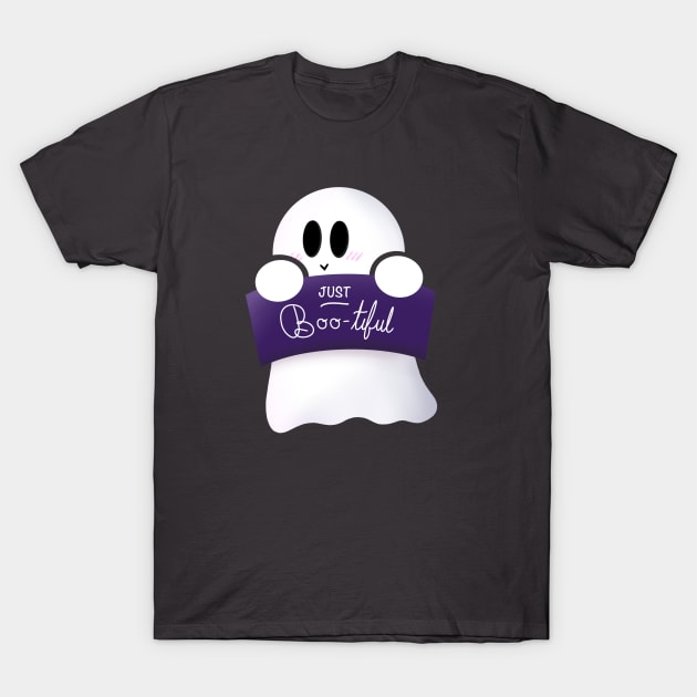 Just Boo-tiful T-Shirt by candice-allen-art